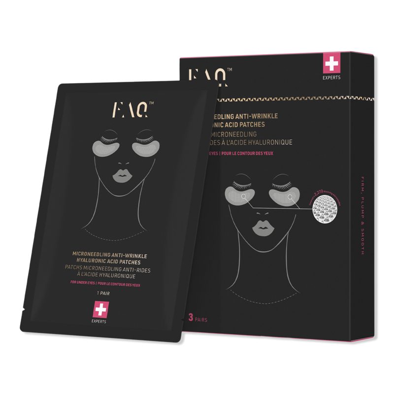 FAQ Microneedling Hyaluronic Acid Patches For Under Eyes