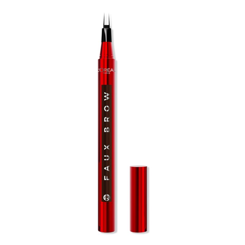 Faux Brow Ultra Fine Double-Brush Tip Brow Filling Pen - Dark Brunette