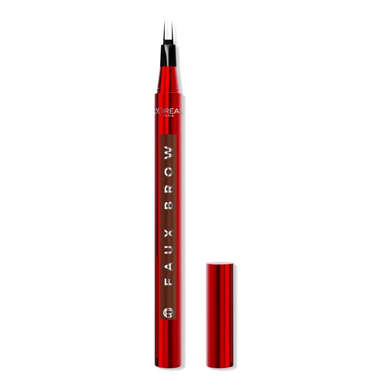 Faux Brow Ultra Fine Double-Brush Tip Brow Filling Pen - Light Brunette