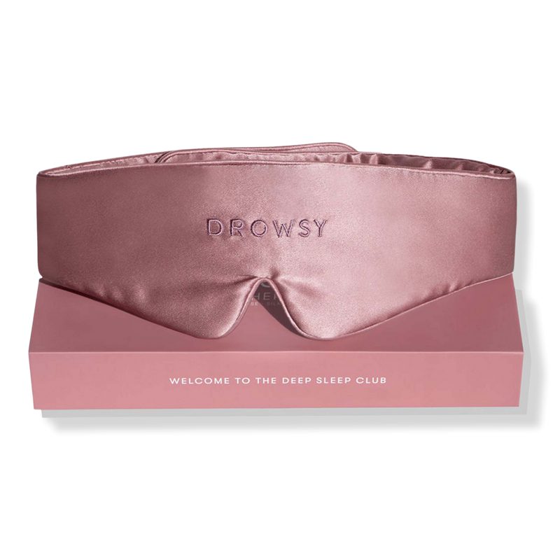 Featherweight Silk Sleep Mask - Damask Rose