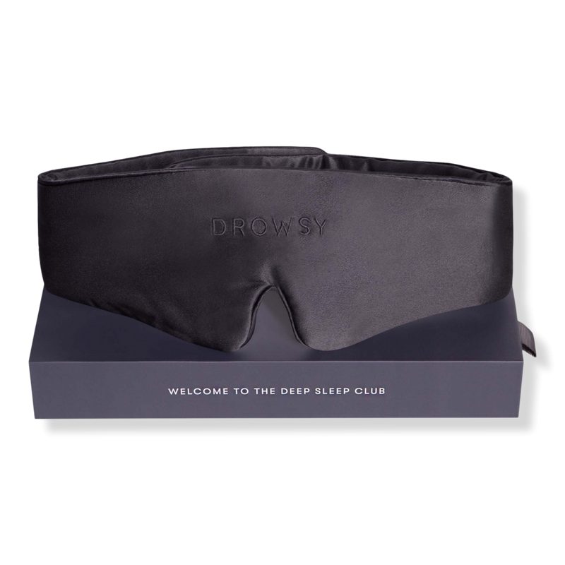 Featherweight Silk Sleep Mask - Moonlight Shadow