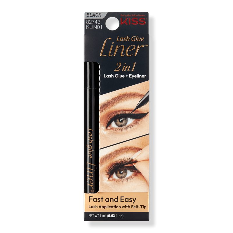 Felt Tip Glue Liner Lash Adhesive - Black