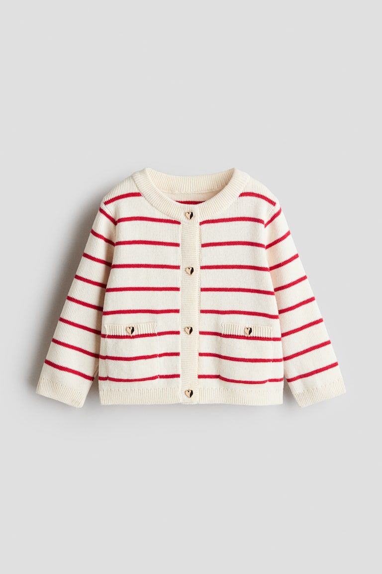 Fine-Knit Cardigan