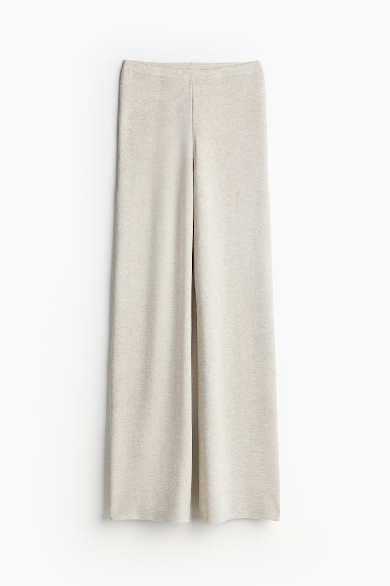 Fine-Knit Pants