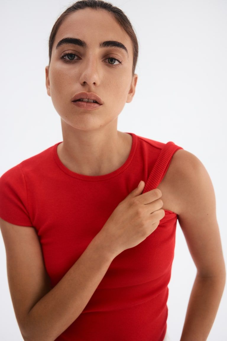 Fine-Knit T-Shirt