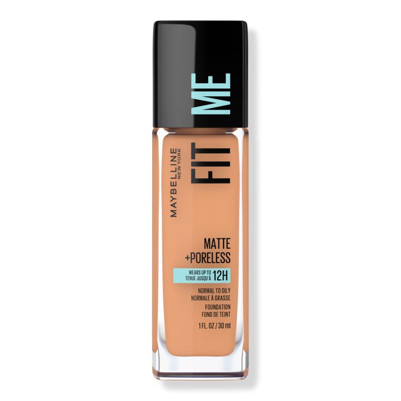 Fit Me Matte + Poreless Liquid Foundation - Warm Honey 322