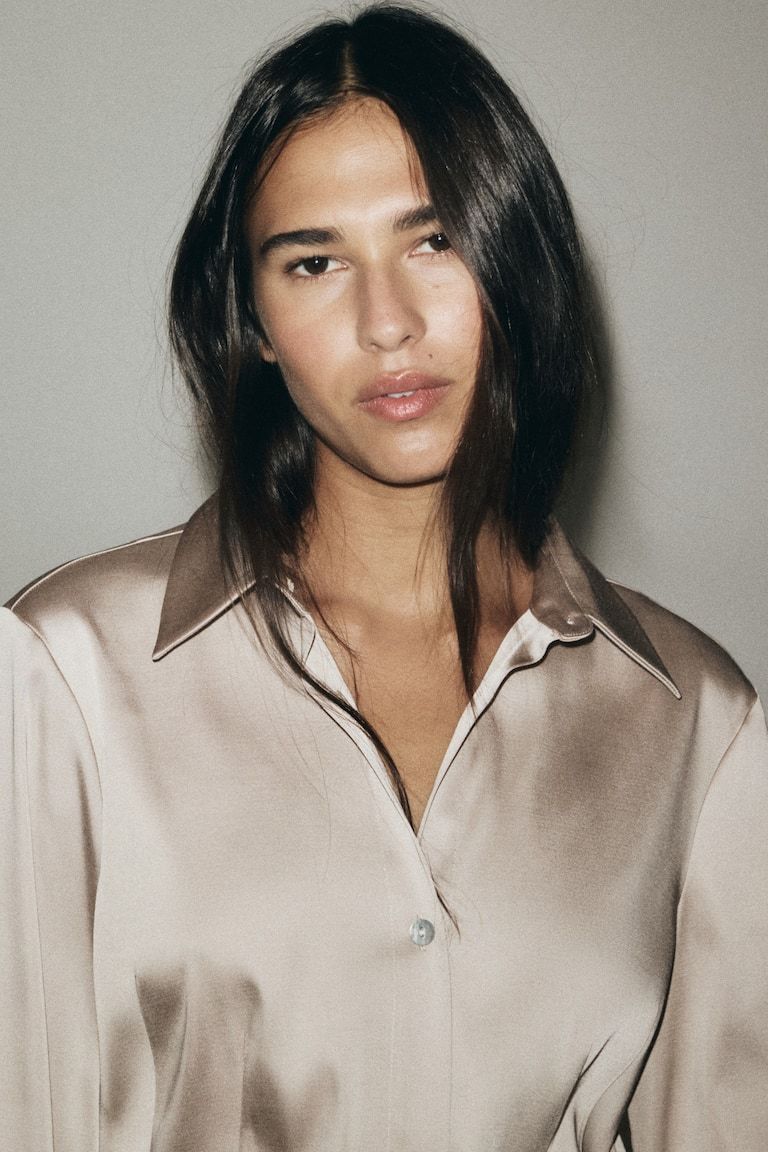 Fitted Twill Shirt