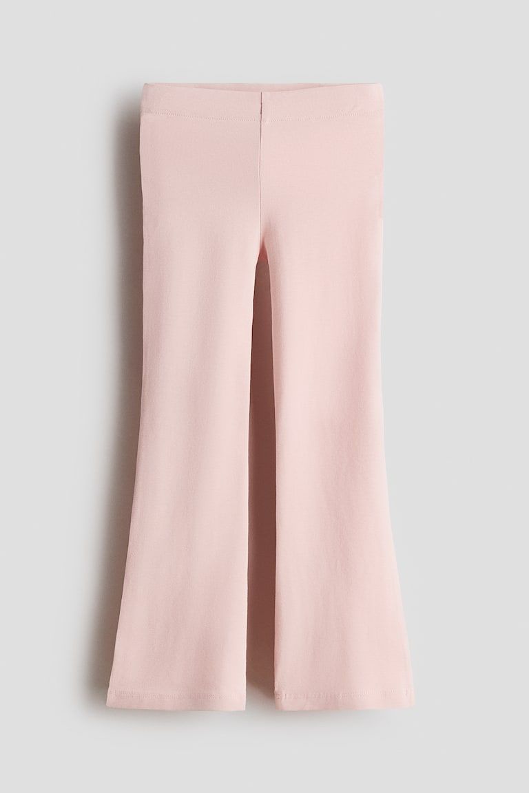 Flared Cotton Leggings