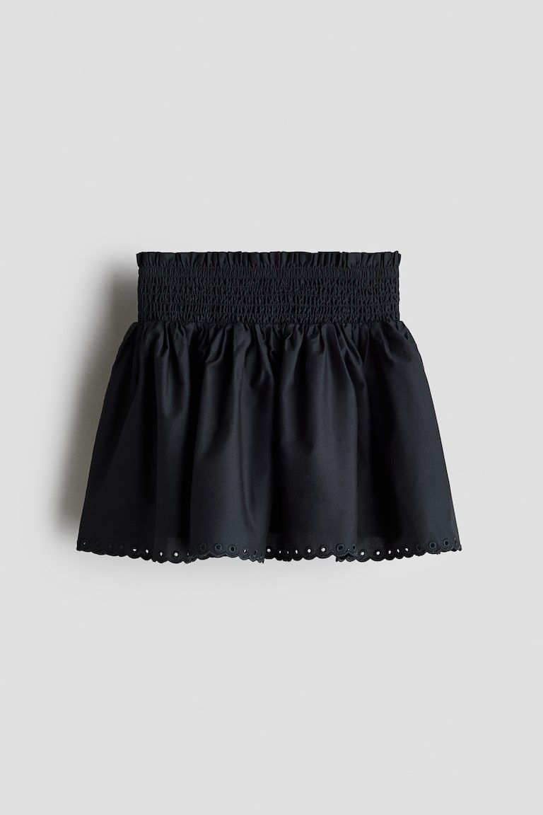 Flared Cotton Skirt