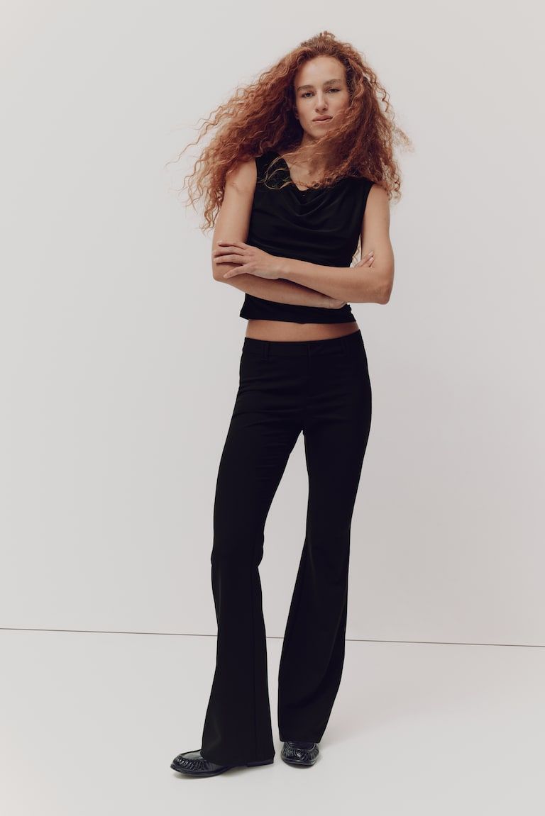 Flared Dress Pants
