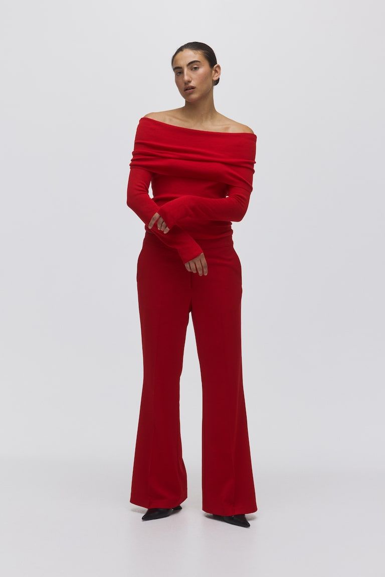Flared Dress Pants