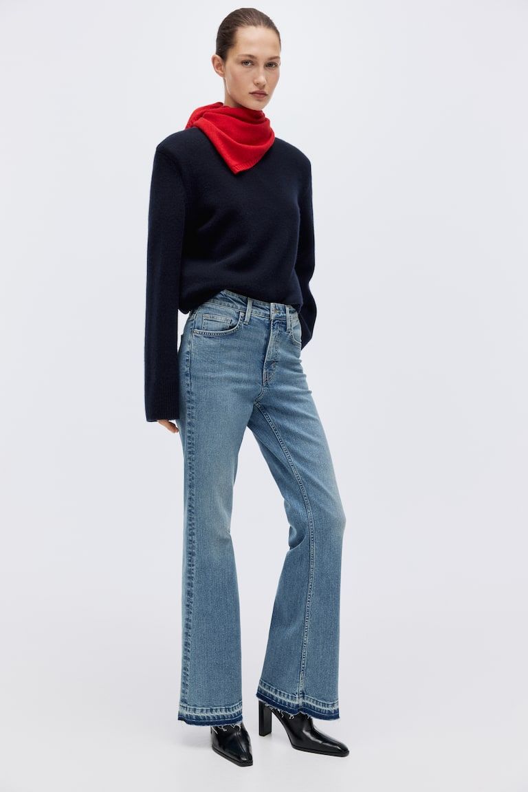 Flared High Jeans