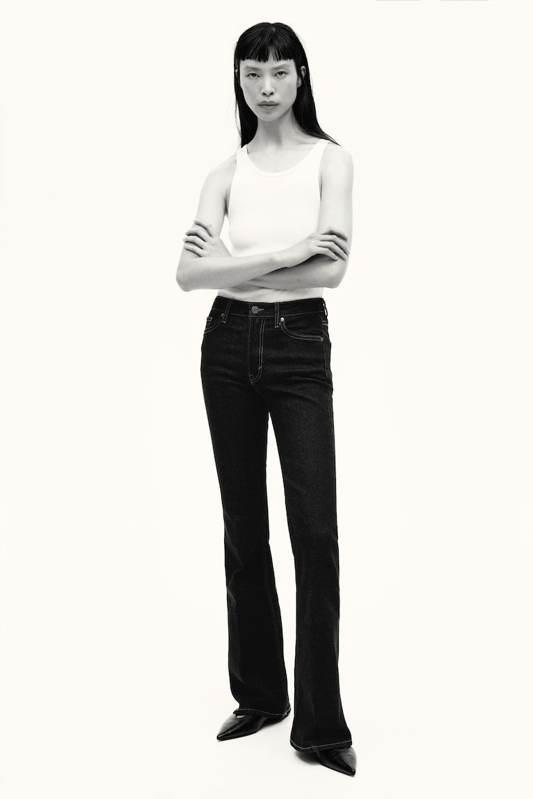 Flared High Jeans