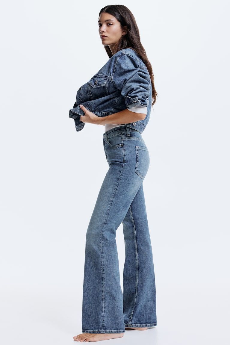 Flared High Jeans