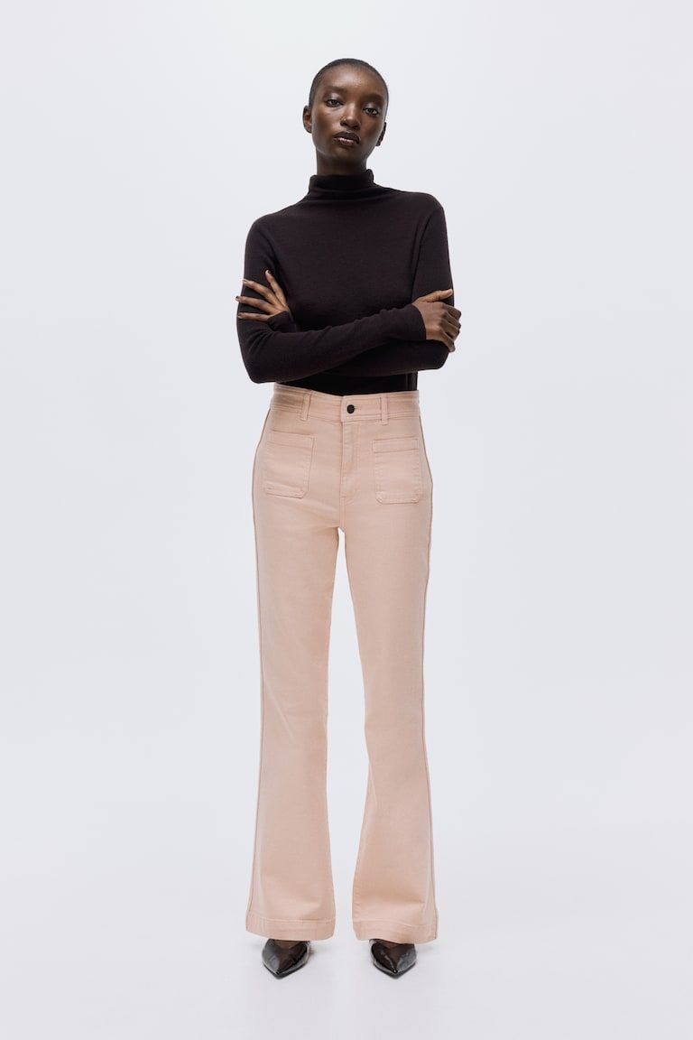 Flared High Jeans