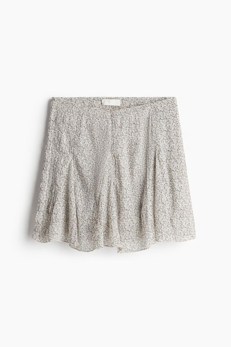 Flared Mini Skirt