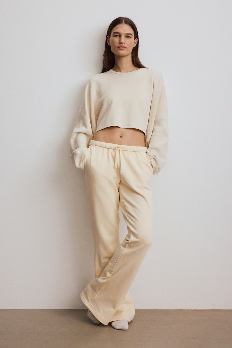 Flared Sports Sweatpants