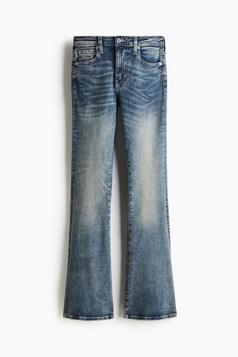 Flared Ultra High Jeans
