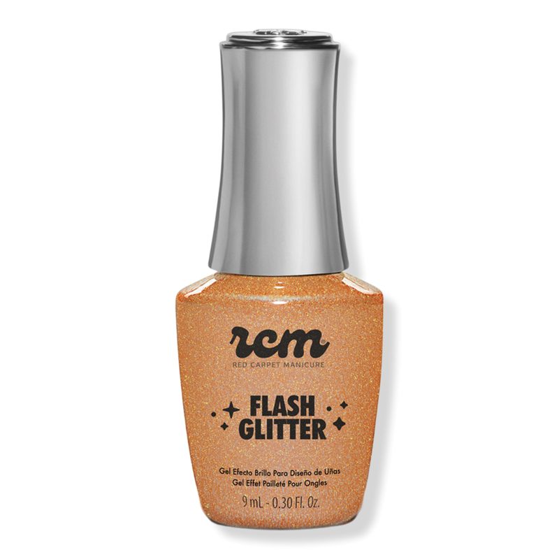 Flash Glitter Special Effect Gel Polish - Iced With Spice