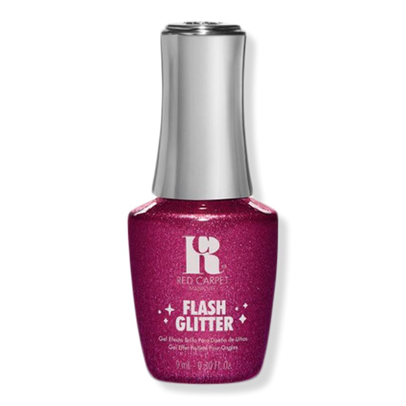 Flash Glitter Special Effect Gel Polish - Razzle Dazzle Darling