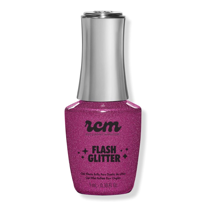 Flash Glitter Special Effect Gel Polish - Very Berry Mesmerizing