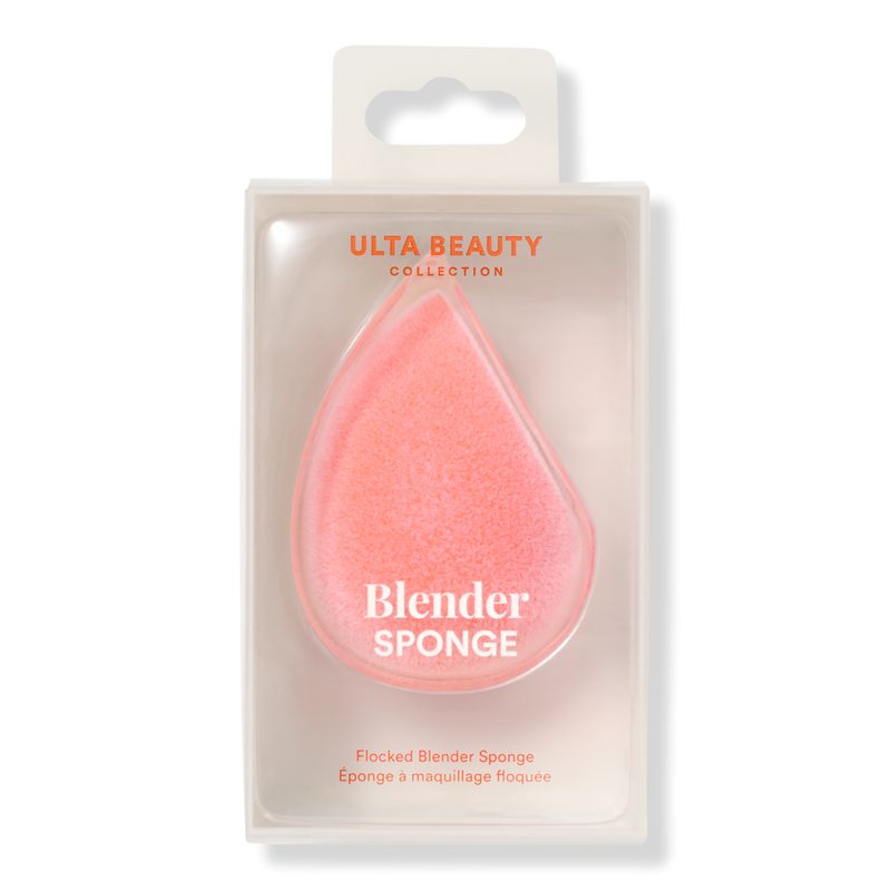 Flocked Makeup Blender Sponge