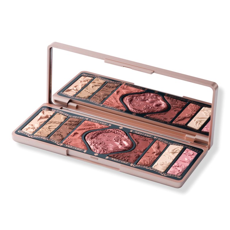Floral Engraving Phoenix Makeup Palette - 04 Burgundy Sunset