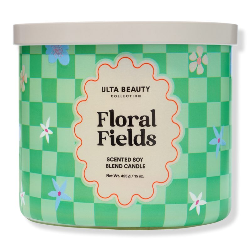 Floral Fields 3-Wick Scented Candle