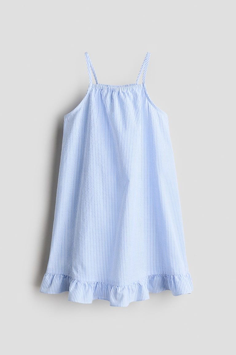 Flounced Strappy Dress
