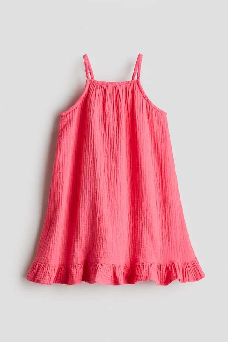 Flounced Strappy Dress