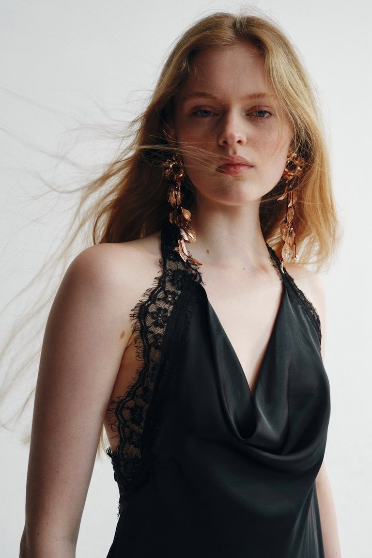 Flower-Shaped Earrings