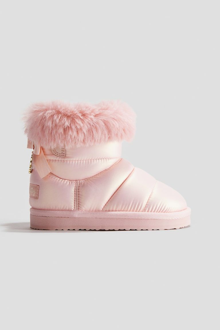 Fluffy-Lined Boots