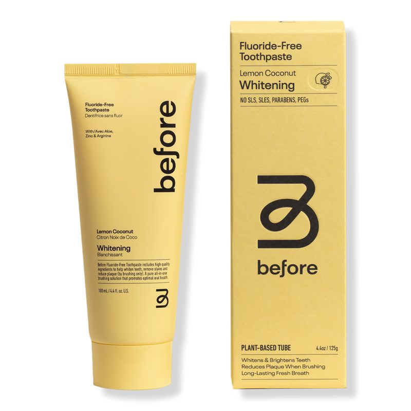 Fluoride-Free Whitening Lemon Coconut