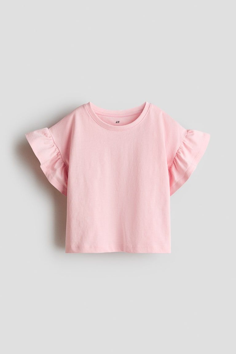 Flutter-Sleeved Top