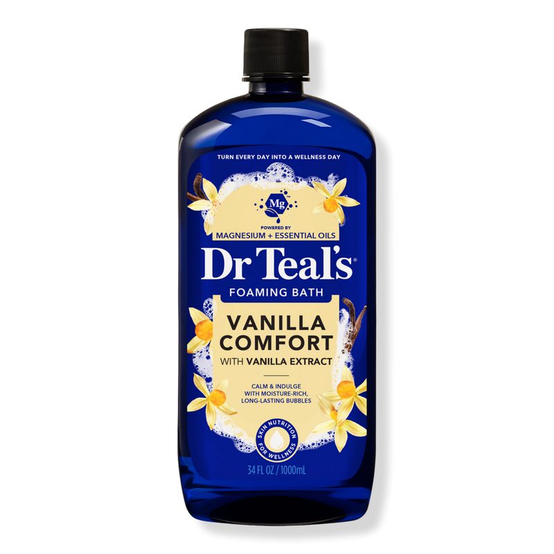 Foaming Bath with Pure Epsom Salt, Vanilla Comfort