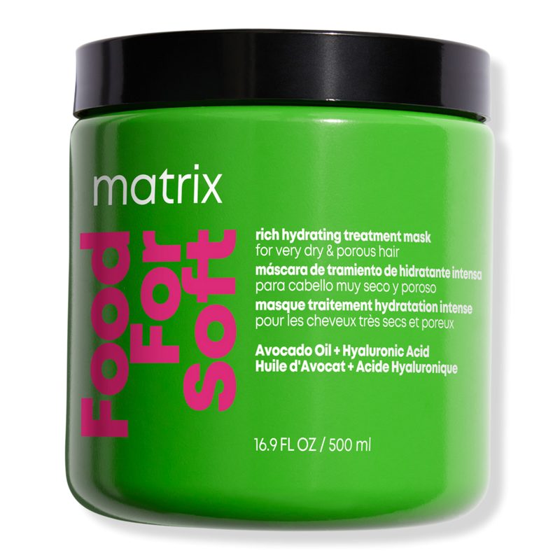 Food For Soft Rich Hydrating Treatment Mask for Hair Repair - 16.9 oz