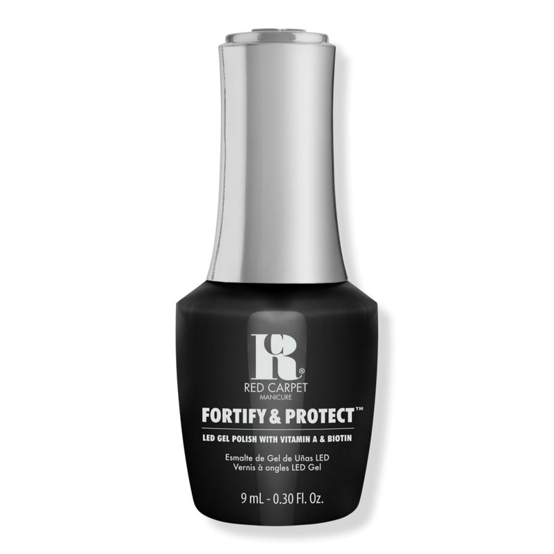 Fortify & Protect LED Gel Nail Polish Collection - Black Stretch Limo