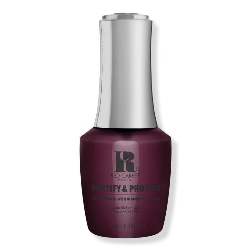 Fortify & Protect LED Gel Nail Polish Collection - Film Reel Red