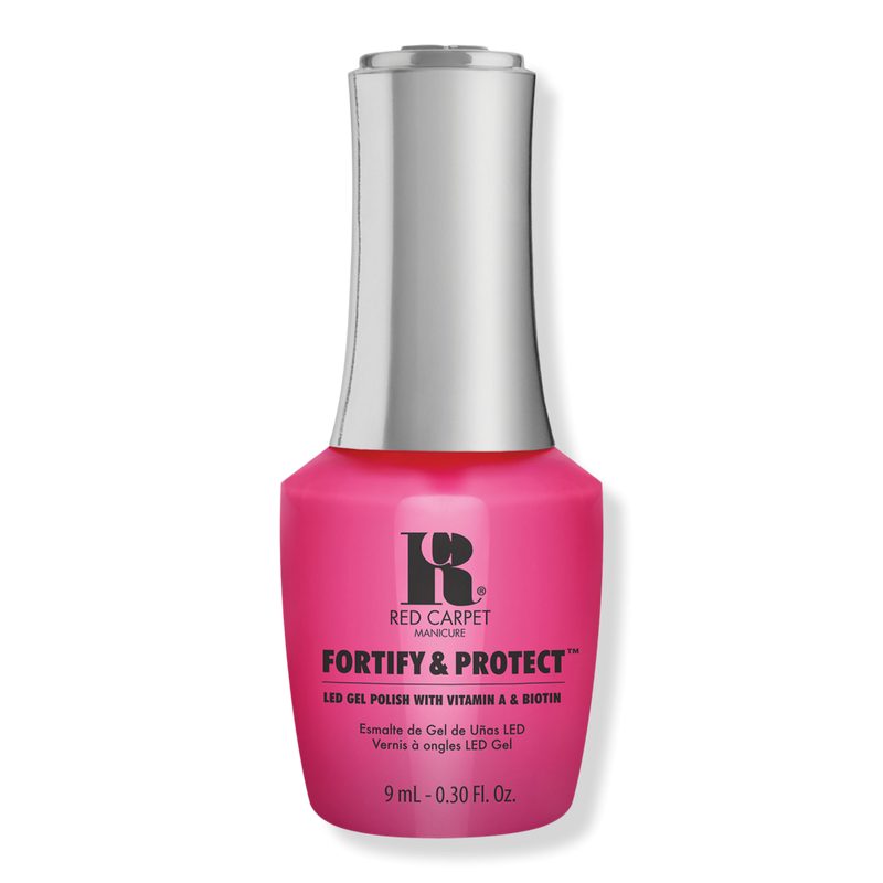 Fortify & Protect LED Gel Nail Polish Collection - Publicist In Pink