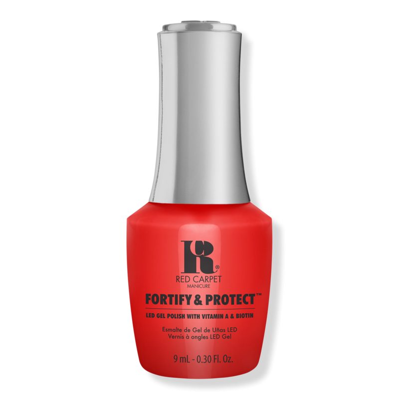 Fortify & Protect LED Gel Nail Polish Collection - Red-y To Party