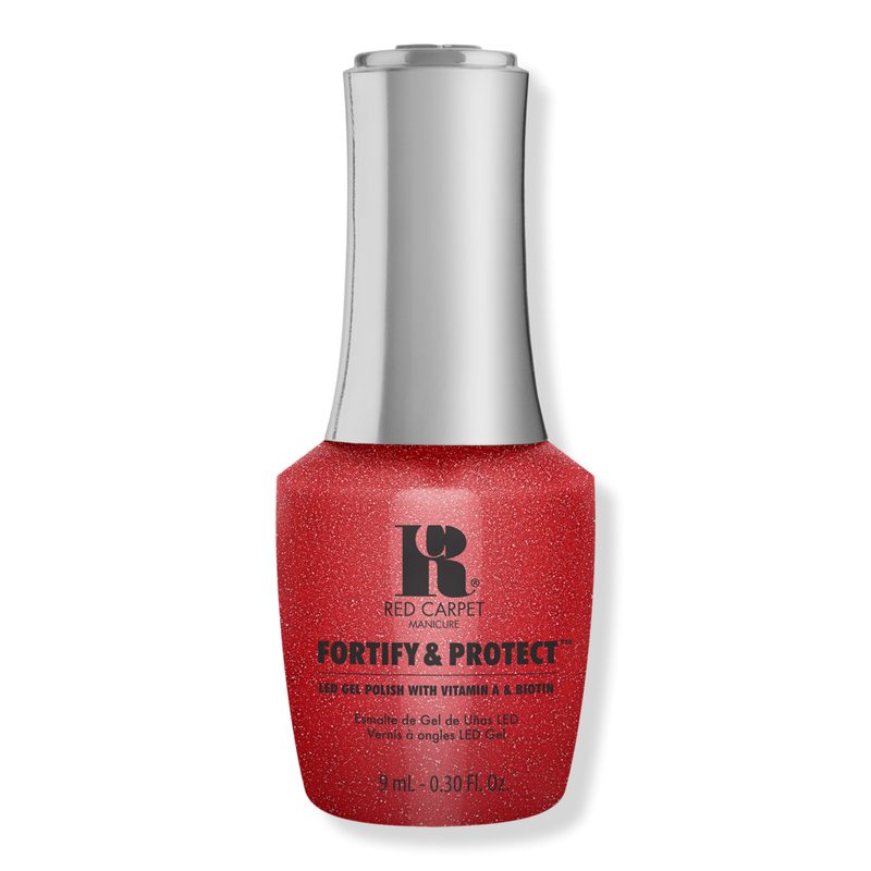 Fortify & Protect LED Gel Nail Polish Collection - Scarlet Superstar