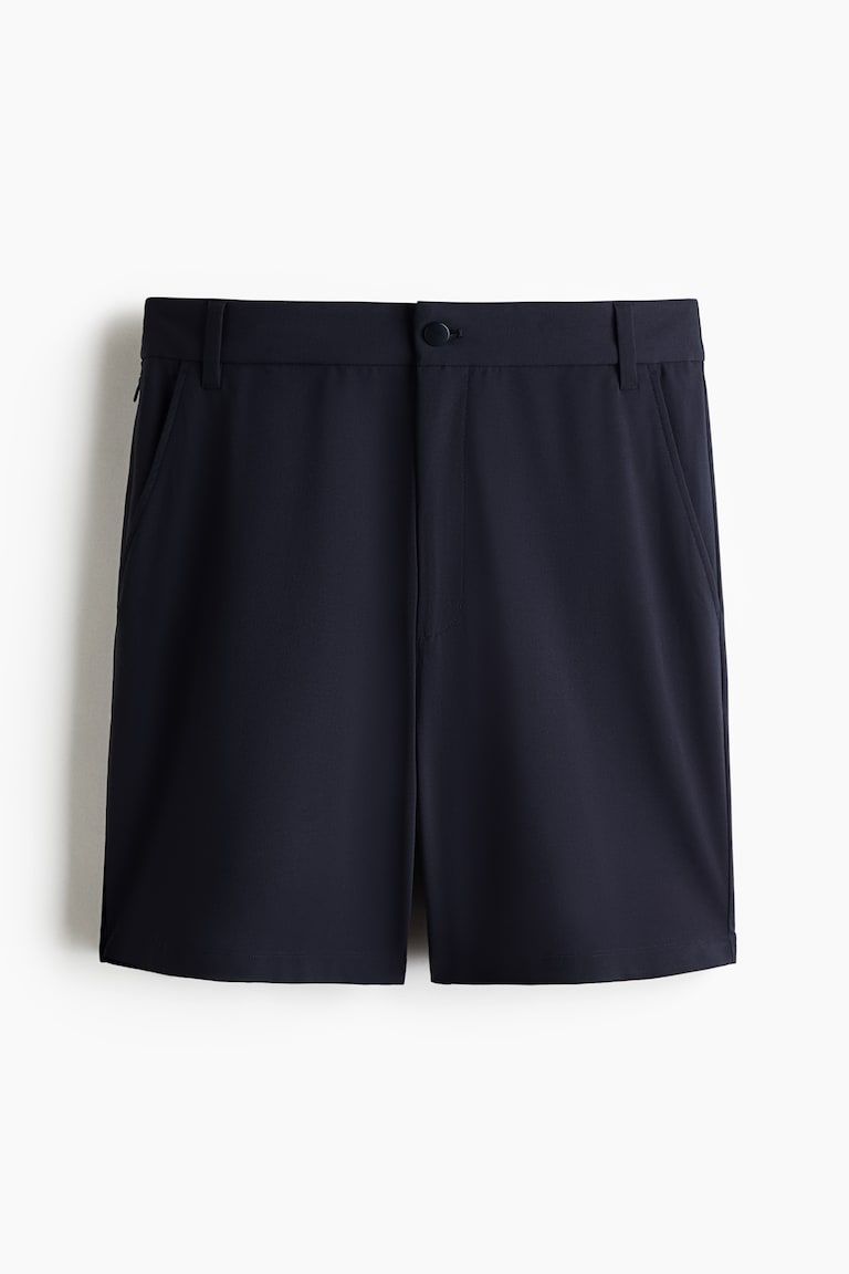 Four-Way Stretch Loose-Fit Chino Shorts