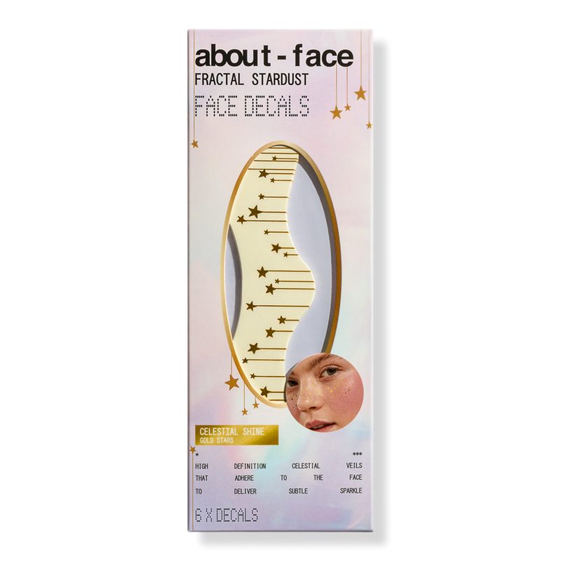 Fractal Stardust Face Decals - Celestial Shine