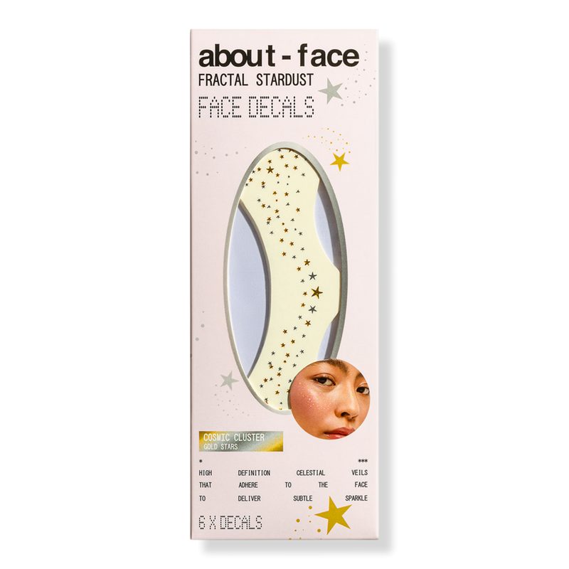 Fractal Stardust Face Decals - Cosmic Cluster