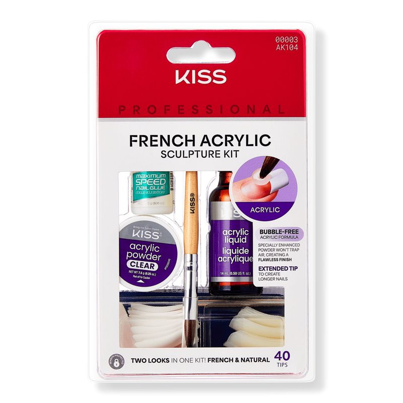 French Acrylic Press On Nails Sculpture Kit