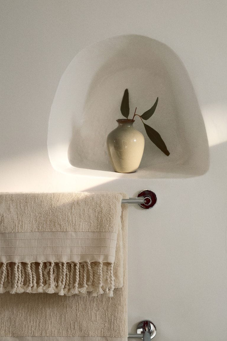 Fringed Cotton Hand Towel