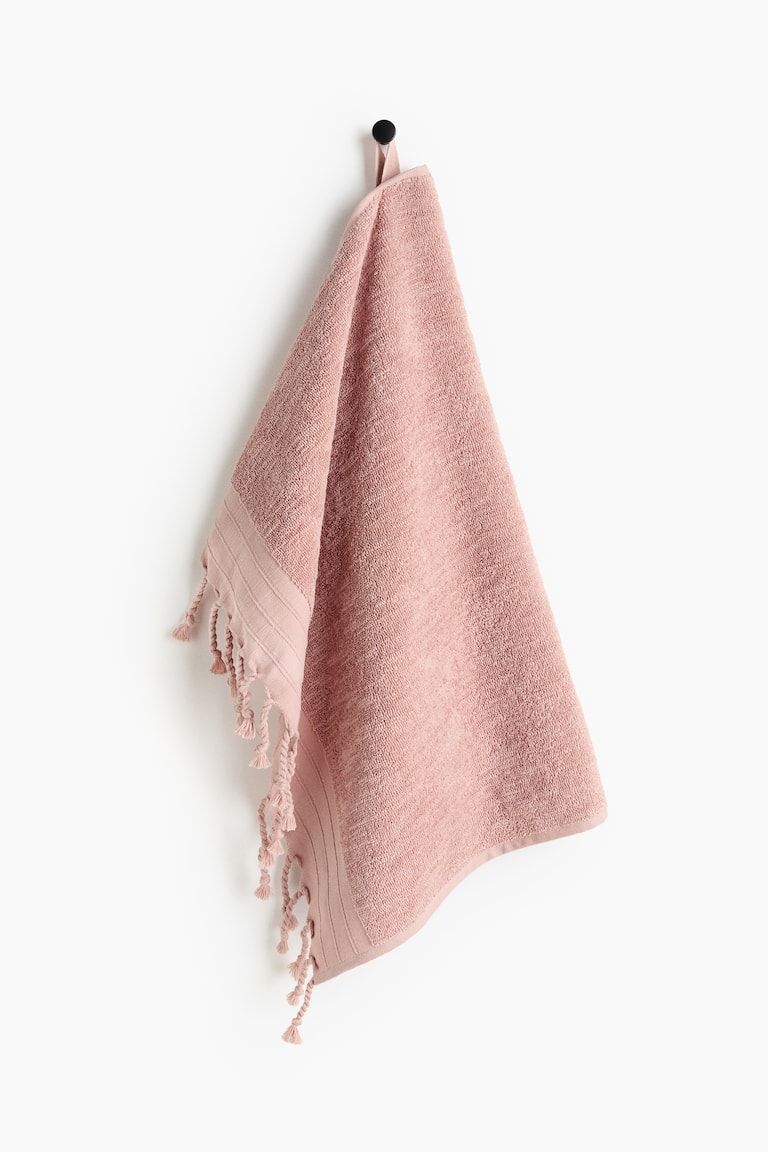 Fringed Cotton Hand Towel