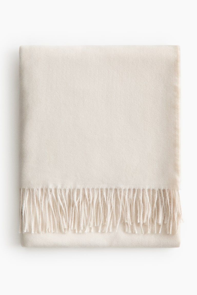 Fringed Throw