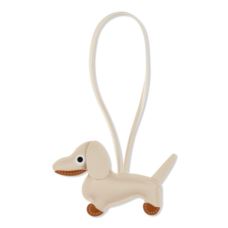 Frisky Dog-Shaped Bag Charm