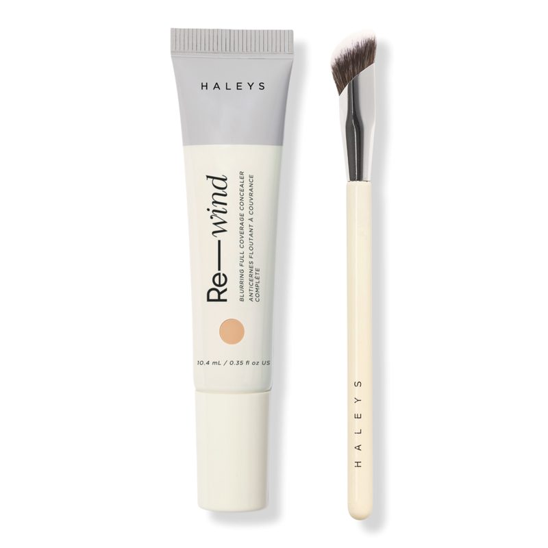 Full Coverage Concealer & Brush Set - Medium/Dark - Neutral